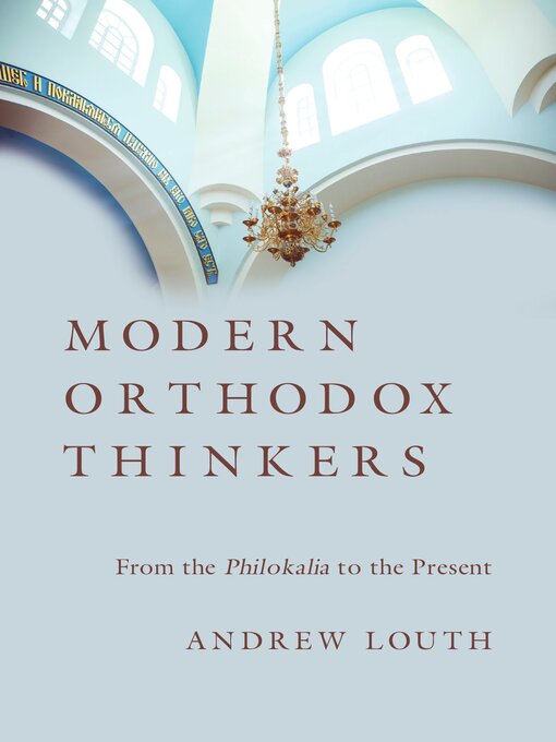 Title details for Modern Orthodox Thinkers by Andrew Louth - Available